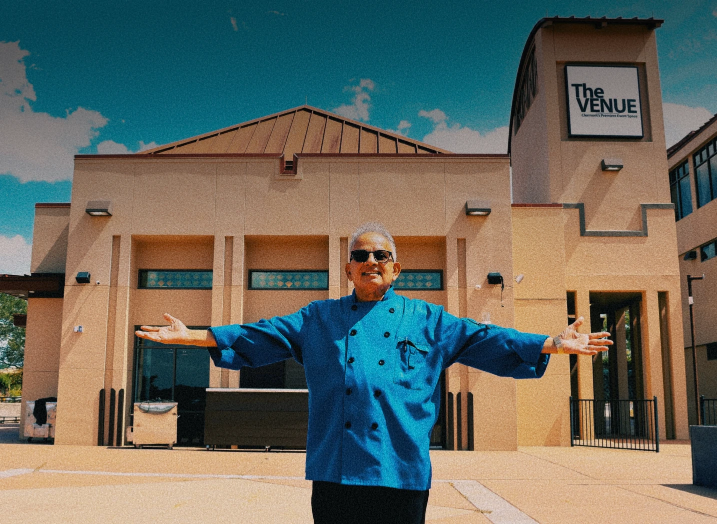 Owner Uday Kadam outside The Venue Clermont